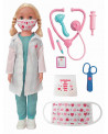 POUPEE DOCTEUR + ACCESSOIRES