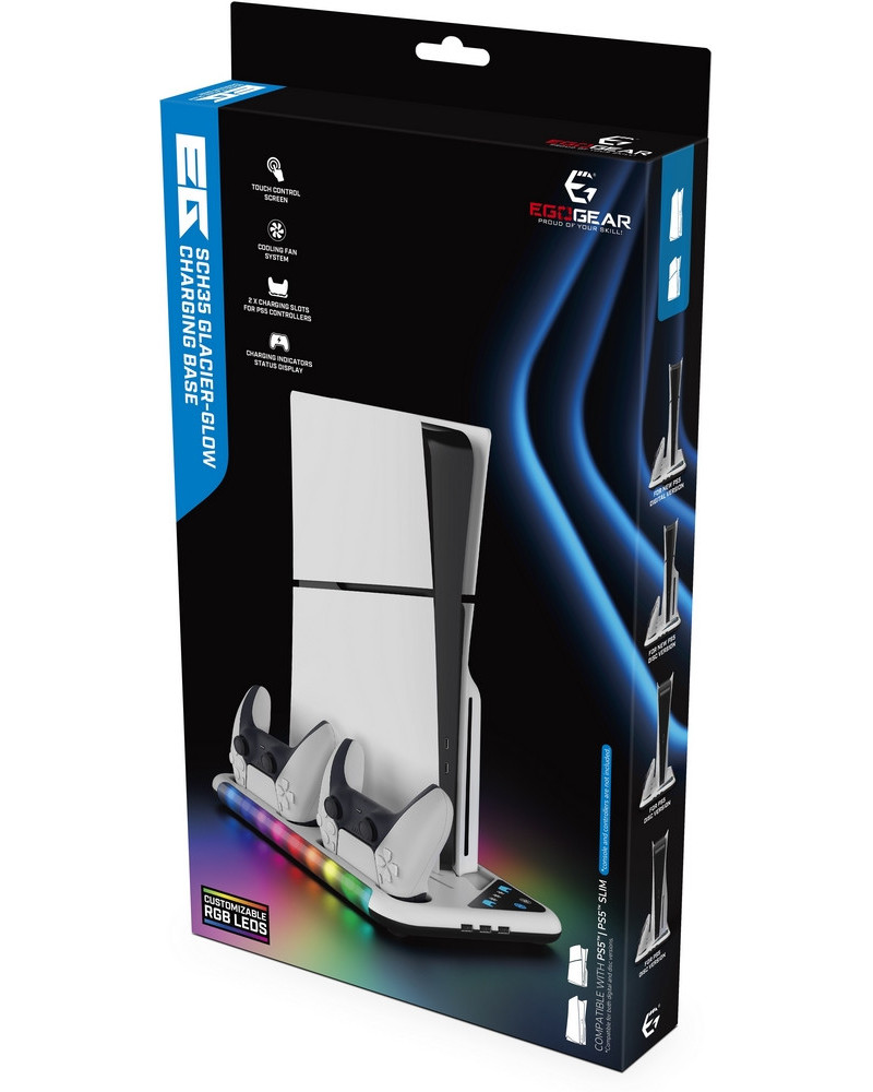 PS5 SUPPORT AVEC REFROID & CHARGE SCH35