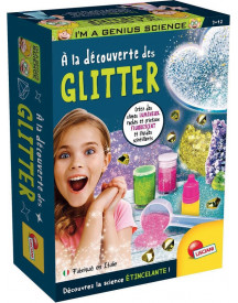 I'M A GENIUS SCIENCE A LA DEC. GLITTER