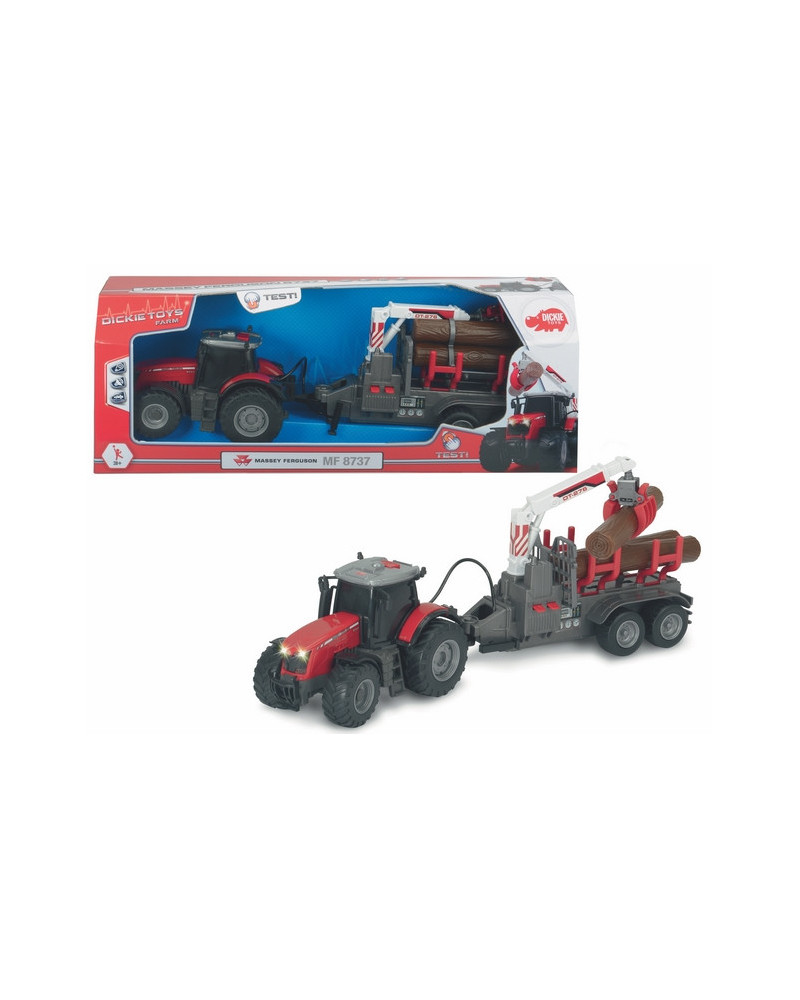 TRACTEUR MASSEY + REM. FORET