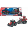 TRACTEUR MASSEY + REM. FORET