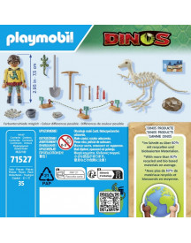SITE ARCHEOLOGIQUE AVEC SQUELETTE DE DIN
