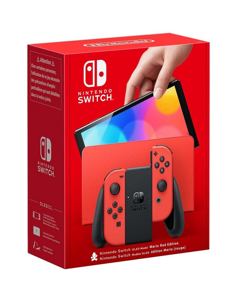 SWITCH CONSOLE OLED ED ROUGE