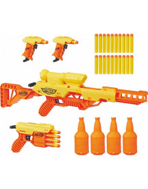NERF ALPHA STRIKE KIT 4 ARMES + CIBLES