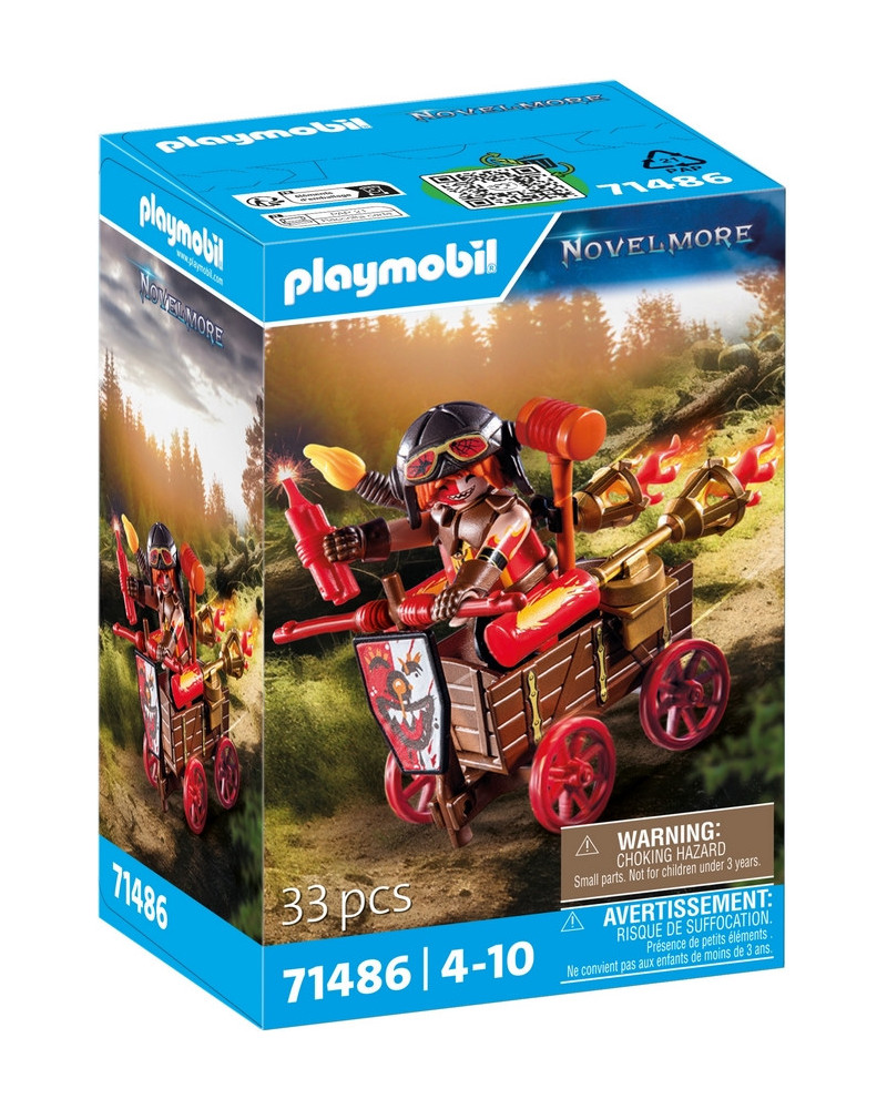 KAHBOOM AVEC VEHICULE DE COURSE