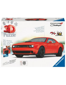 PUZ BALL 3D DODGE CHALLENGER ROUGE