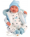 BEBE TINO 42CM VET COEUR RIT DIT PAPA MA