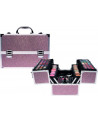 VALISE DE MAQUILLAGE PRO GLITTER 3 ETAGE