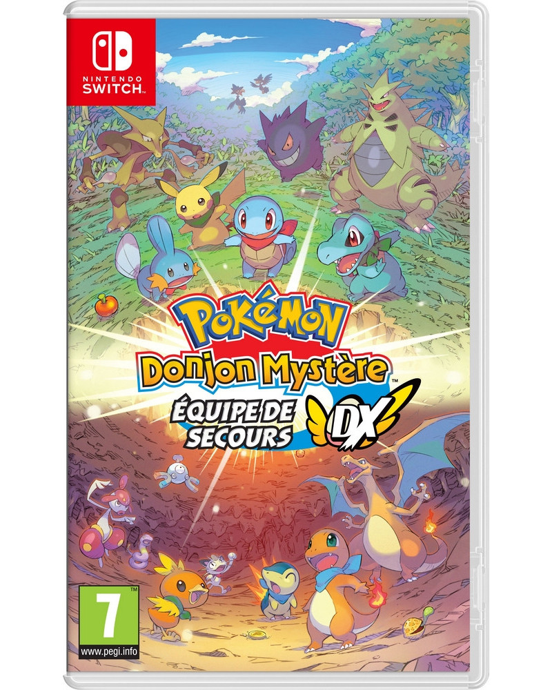 SWITCH POKEMON DONJON MYSTERE:EQ.SECOURS