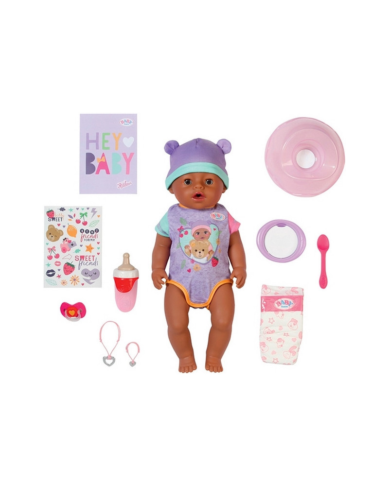 BABY BORN INTERACTIF ETNIC EVA 43CM