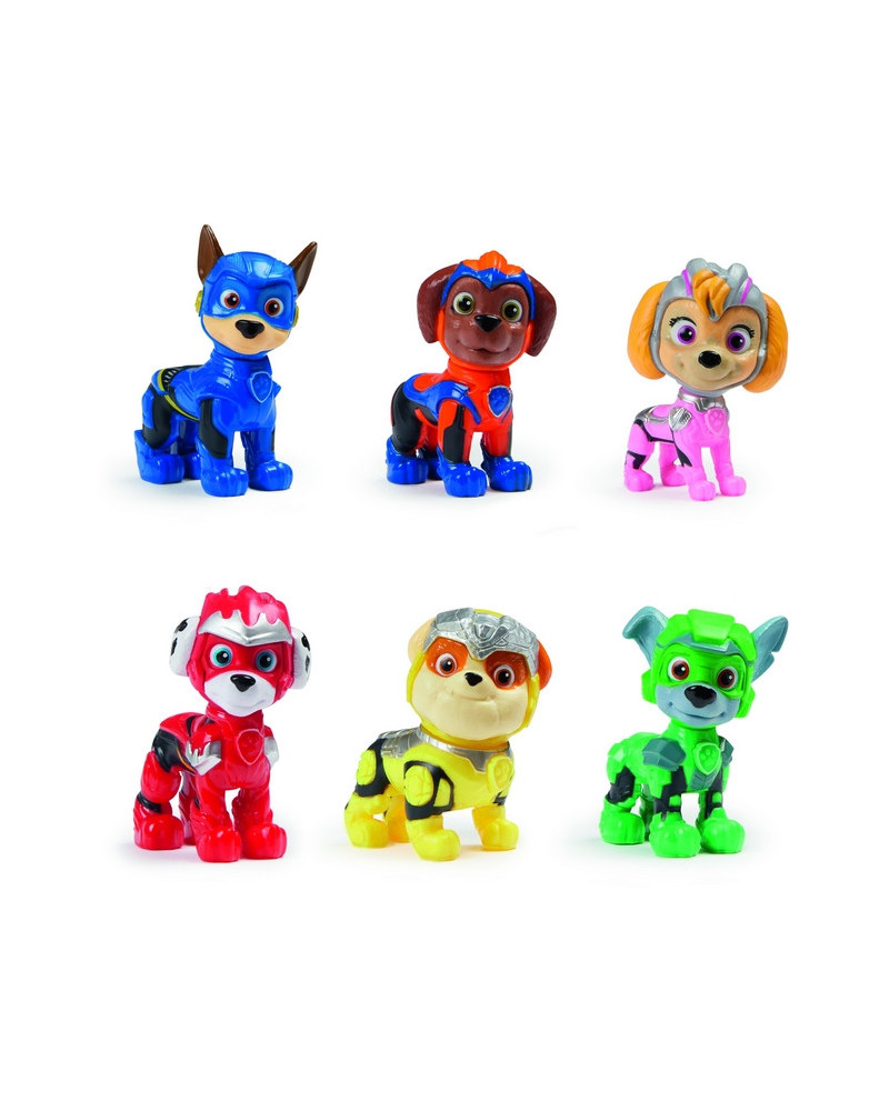 PAW PATROL MIGHTY MOVIE PACK 6 FIG.