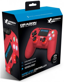 PL4 MANETTE SANS FIL DRAGON SHOCK ROUGE