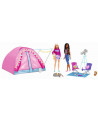 BARBIE CAMPING + 2 POUPEES