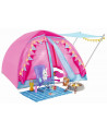 BARBIE CAMPING + 2 POUPEES