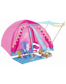 BARBIE CAMPING + 2 POUPEES