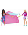 BARBIE CAMPING + 2 POUPEES