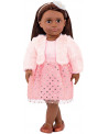POUPEE RIYA BRUNE  46CM