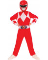 COST. POWER RANGER ROUGE 7/8 ANS