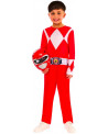 COST. POWER RANGER ROUGE 7/8 ANS