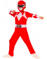 COST. POWER RANGER ROUGE 7/8 ANS