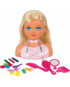TETE A COIFFER MARIA 28CM + MAQ. + ACC.