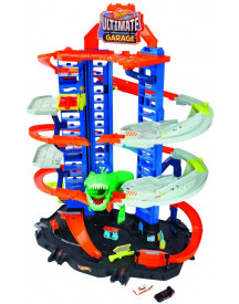 HOT WHEELS SUPER DINO ROBOT GARAGE