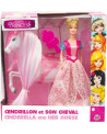 DISNEY PRINCESSE CENDRILLON + CHEVAL
