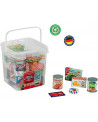 BARIL + POIGNEE PLEIN DE MARCHANDISES