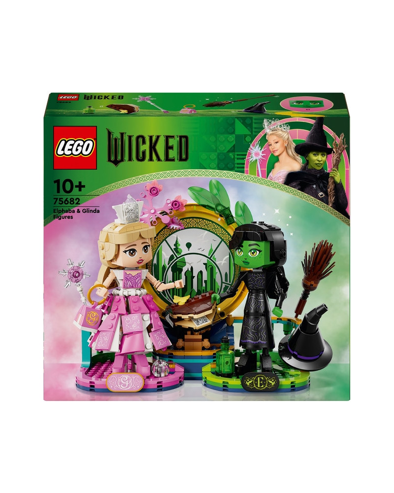 FIGURINES D'ELPHABA ET DE GLINDA