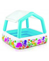 PISCINE 2 BOUDINS 157X157X122 + TOIT