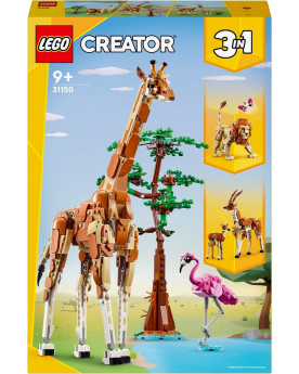LES ANIMAUX SAUVAGES DU SAFARI