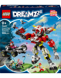 ROBOT-TIGRE DE COOPER ET BOLIDE DE ZERO