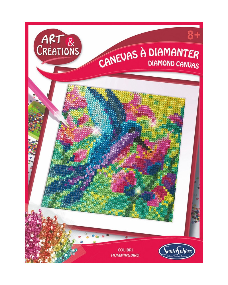 CANEVAS A DIAMANTER COLIBRI