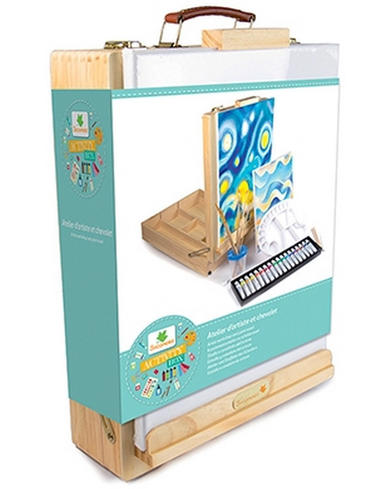 ATELIER D'ARTISTE BOIS ET CHEVALET