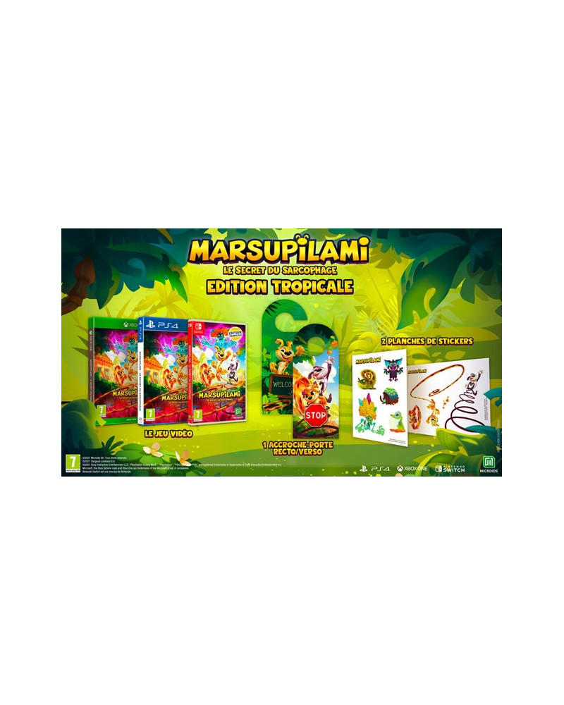 SWITCH MARSUPILAMI:LE SECRET SARCOPHAGE