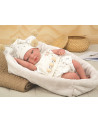 REBORN BEBE ADAY 40CM + COUFFIN