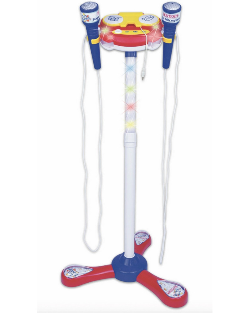 2 MICROS PIED MP3 EFFETS LUMINEUX