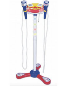 2 MICROS PIED MP3 EFFETS LUMINEUX