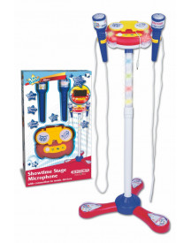 2 MICROS PIED MP3 EFFETS LUMINEUX