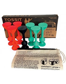 TOSSIT ROUGE/CYAN