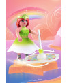 PRINCESSE ET TOUPIE ARC-EN-CIEL