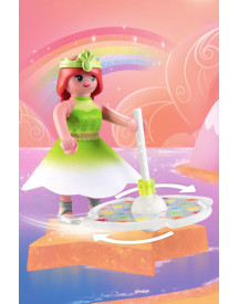 PRINCESSE ET TOUPIE ARC-EN-CIEL