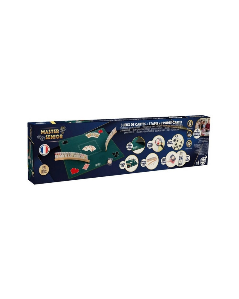 MASTER SENIOR SET TAPIS DE CARTES + JEU