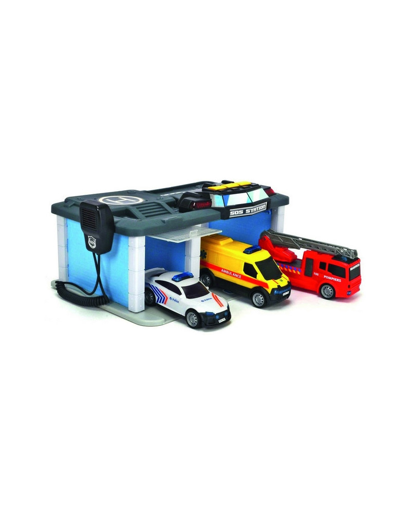 CASERNE + 3 VEHICULES DE SECOURS