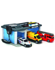 CASERNE + 3 VEHICULES DE SECOURS