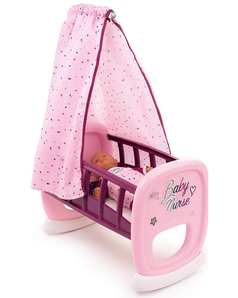 BABY NURSE BERCELONNETTE MAUVE ROSE