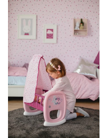 BABY NURSE BERCELONNETTE MAUVE ROSE