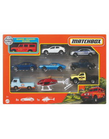 MATCHBOX PACK DE 9 VOITURES