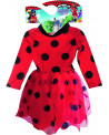 ROBE TUTU LADY BUG 7/8 ANS