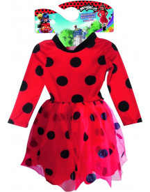 ROBE TUTU LADY BUG 7/8 ANS